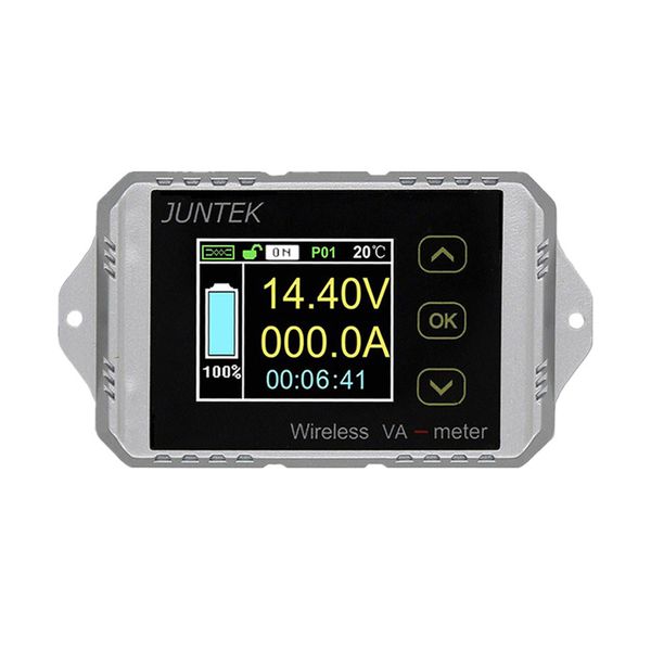 

waveform generator juntek wireless digital display voltmeter ammeter multifunction led measure bi-directional volt ammeter