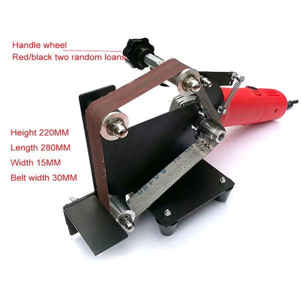 

electric sander angle grinder belt sander metal wood sanding belt m10/m14 adapter for grinder metal polishing woodworking tools