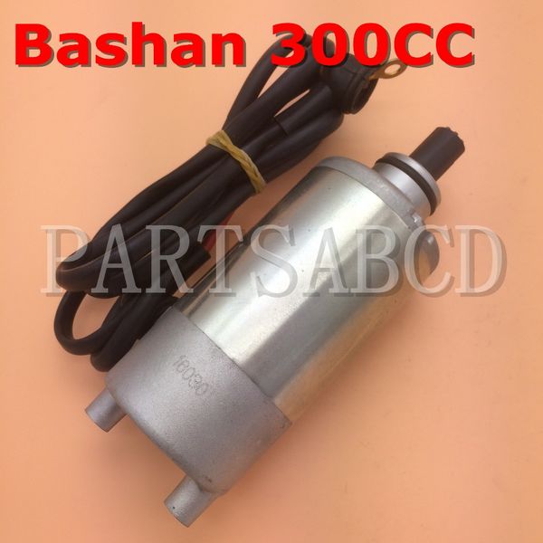 

partsabcd bashan 300cc atv quad starter motor assy with wires