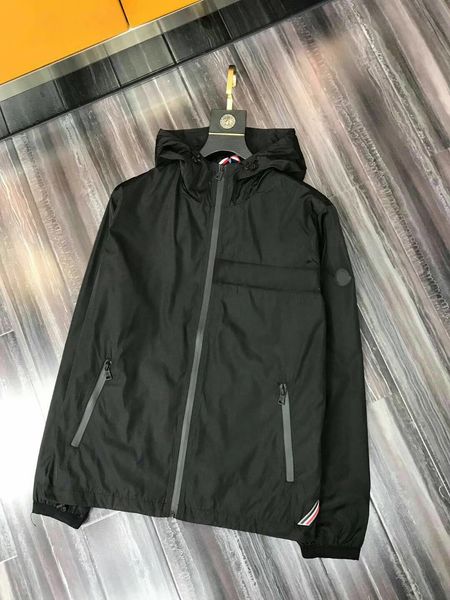 

M xxxlinternational brand men 039 wear de igner jacket fa hion men 039 wear de igner windbreaker ca ual zipper blue coat de igner w, Black;brown