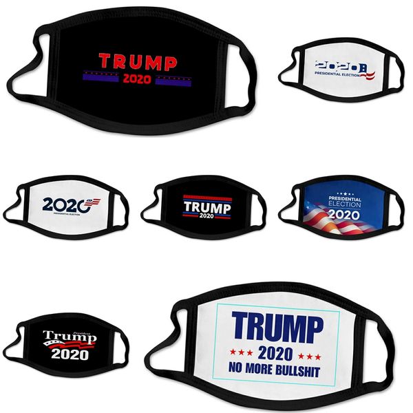 

trump face mask 18 styles american election anti dust washable designer trump masks trump 2020 breathable masks ooa8000 #236, Black