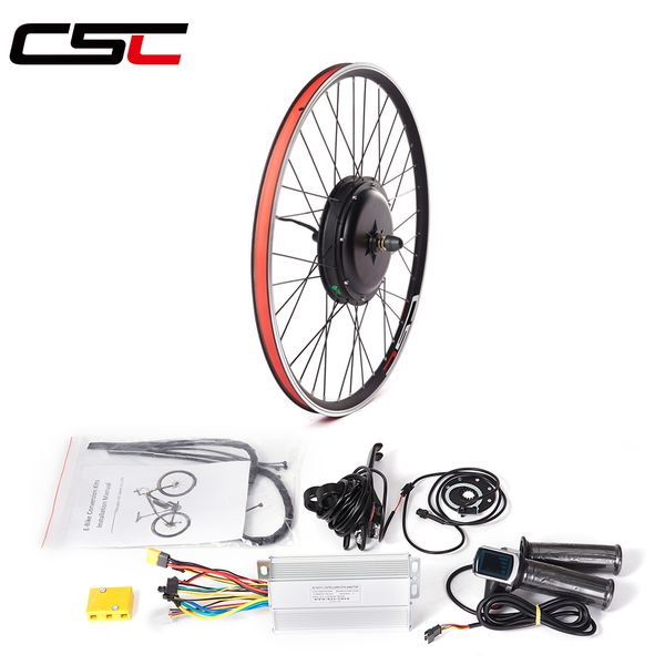 

ebike conversion kit 48v 500w hub motor wheel kit for 20 24 26 27.5 28 29in 700c electric bike