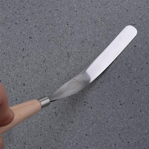 

painting knife spatula palette knife painting mixing scraper wooden handle