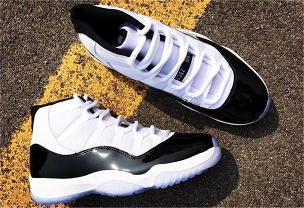 

2020 high concord 45 black white casual shoes for men authentic quality space jam 45 real carbon fiber 378037 -100 outdoor sneakers