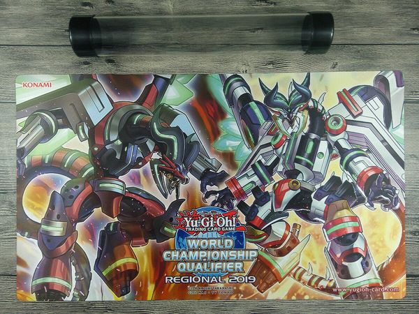 

2019 WCQ YuGiOh Borreload Dragon Borreload Дикий дракон Playmat Free Tube