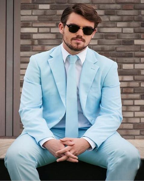 

popular two buttons groomsmen notch lapel groom tuxedos groomsmen man suit mens wedding suits bridegroom (jacket+pants+tie) b288, Black;gray