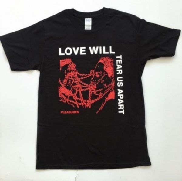 Hahayule-ww Love Will Tear Us Apart Unisex Uomo Donna Moda Grunge Nero Tee Hipsters Punk Style Top Joy Devision Maglietta Donna Y19042501