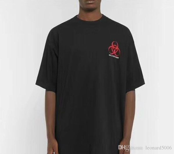 

17fw vetements футболка os письма печатных футболка хип-хоп скейтборд прохладный футболка мужская женская хлопок повседневная футболка, White;black
