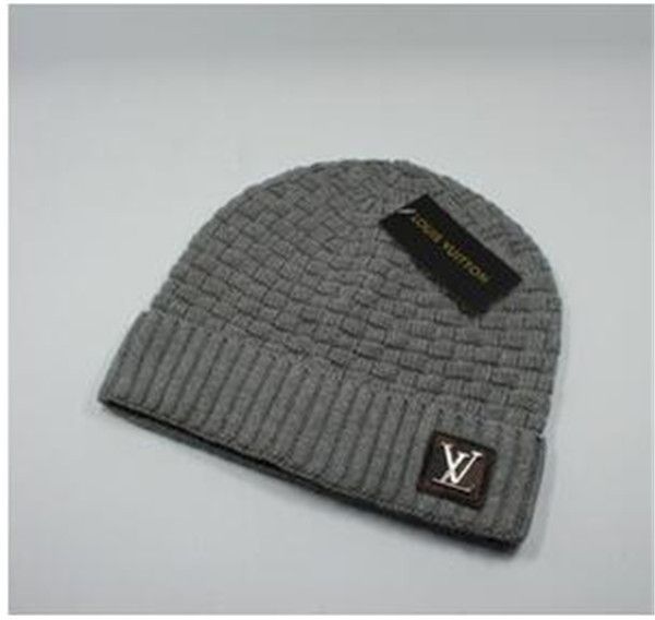 

2019 new winter beanies new fashion winter for women and men hiphop knitted hats wool caps, Blue;gray