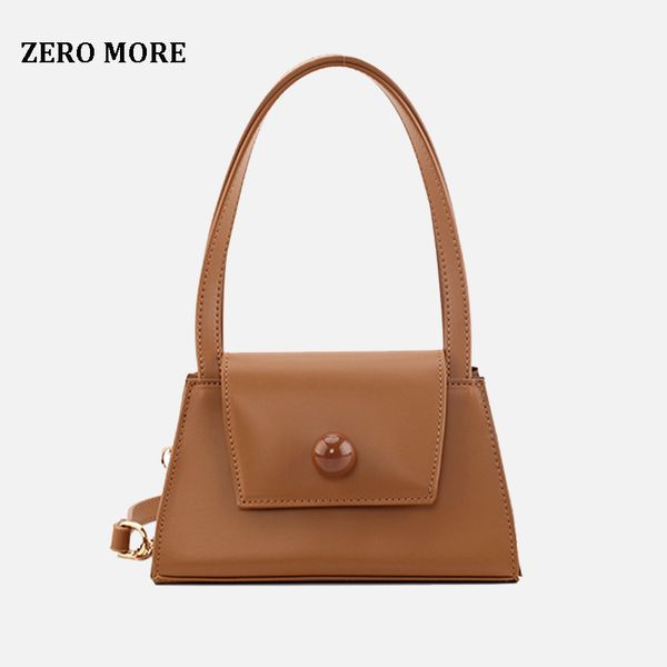 

zero more 2019 new women handbag pu leather shoulder bag for ladies vintage shoulder crossbody bags for women mini/large size
