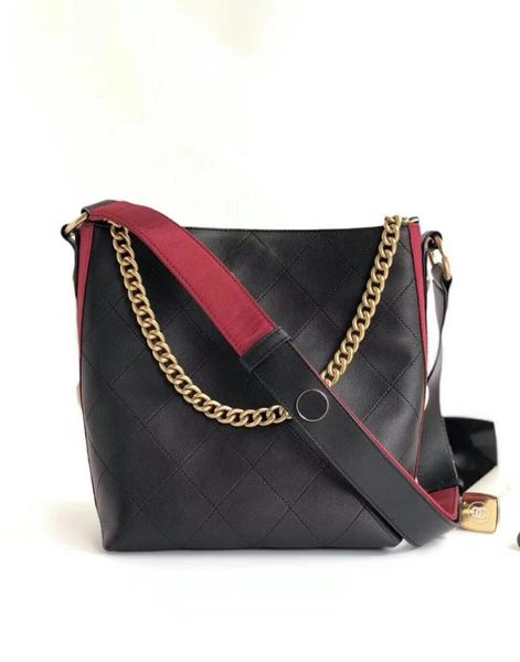 

sheepskin bucket hippie shoulder bag cross body totes luxury handbags women bags designer famous brands rhombus classics