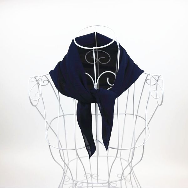 

48nice color plain bubble chiffon small square scarf popular muslim hijab head wear fashion women mocketer, Blue;gray