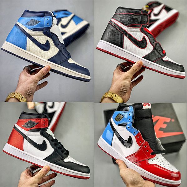 

new arrival air jordan 1 aj1 retro high men's and women's running shoes sports outdoor sneakers comfortable breathable eur size 40
