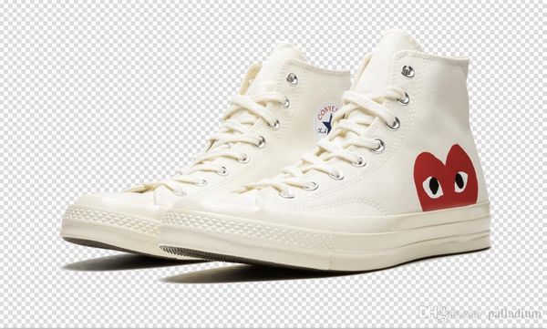 

Wholesale 1970s Canvas Skate Running Shoes Originals Classic 1970 Canvas Shoes Jointly Name Cdg Play Big Eyes Sports Hop Hip Casual Sneakers