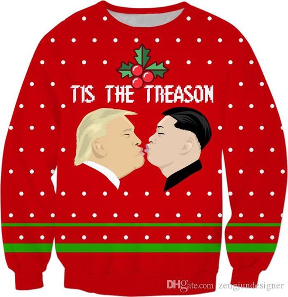 

christmas style women winter designer hoodies crew neck long sleeve fshion festival style female clothing plus size casual apparel, Black