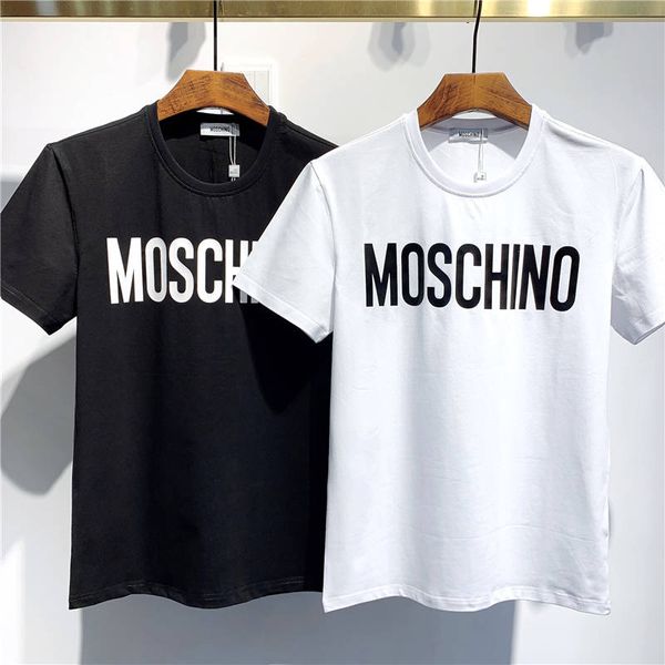 

2020 ss new arrival bear clothing men's t-shirts print tees short sleeve m-3xl h118, White;black