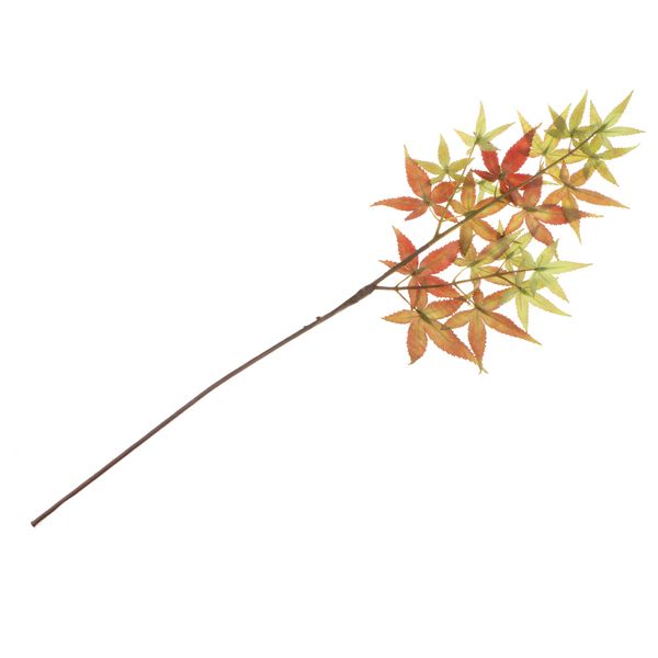 

silk cloth maple leaves branch simulation flower for home garden wedding floral decoration