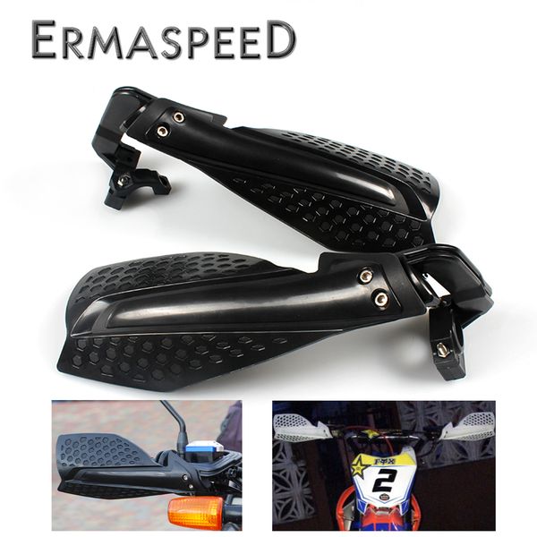 

pair motorcycle hand guards 22mm 7/8'' abs plastic handguard protector 11 colors for sx exc xcw smr motocross hanguards