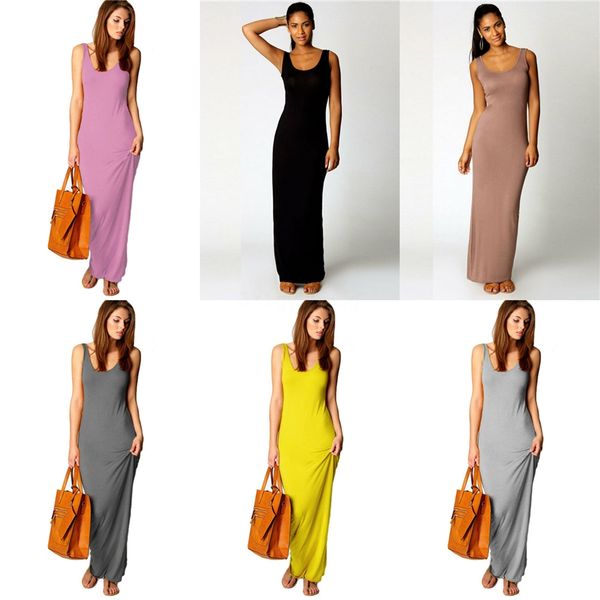

loose and comfortable holidays sleeveless dress summer women striped printed dresses ladies spaghetti strap bohemian apparel casual #136, Black;gray