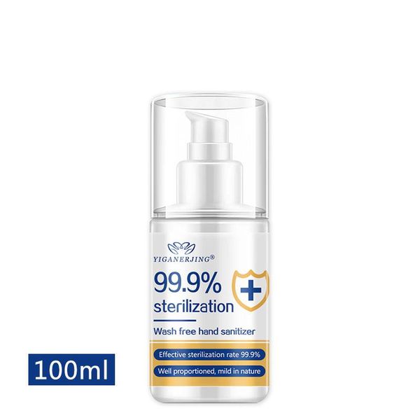 

in stock disinfection hand sanitizer gel 75 %alcohol hand soap waterless disinfection hand gel quick delivery 100ml, Silver