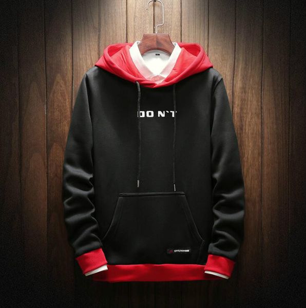 

new designer fashon hoodies mens sweatshirt with letter printing autumn men streetwear casual style long sleeve youth hoodies m-4xl, Black