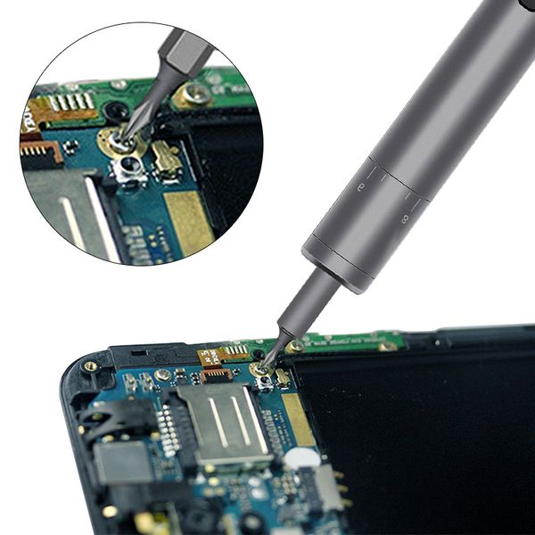 

mini electric cordless screwdriver lithium battery screwdriver rusb charging adjustable torque mobile phone repair