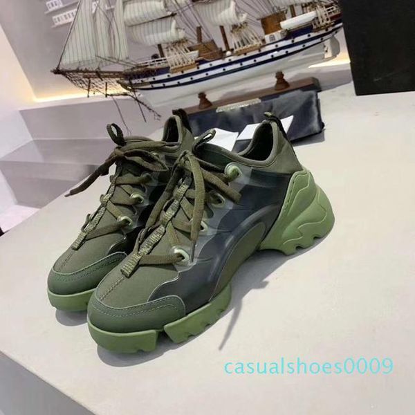 

designer connect sneaker for women vintage trainers classic black neoprene vacuum outsole increase 5cm flower triple s dad shoes c09