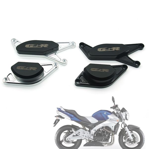 

para gsr400 gsr600 gsr 400 600 2006 2007 2008 2009 2010 2011 2012 conjunto completo motor crash pads quadro sliders prote