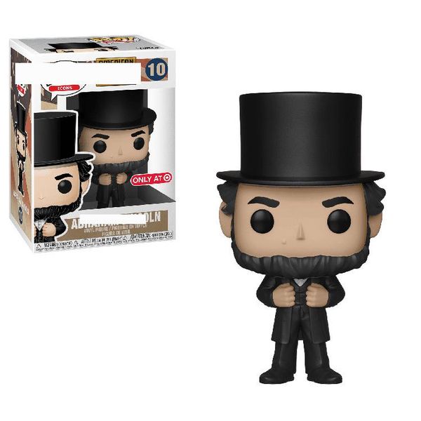 

xmas gift funko pop american history story lincoln hand-made ornament model q version doll wholesale uncle sam toy