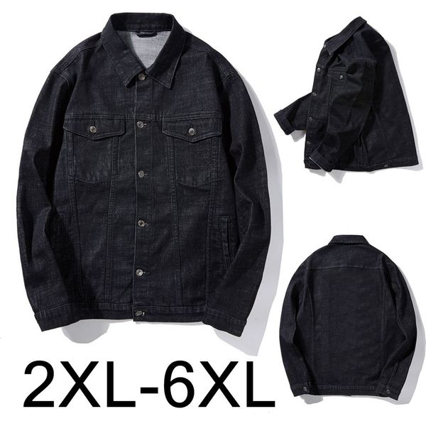 

coats & jackets men's fashion winter jacket motorcycle slim hole jeans jacket plus size men's clothing drop shipping, Black;brown