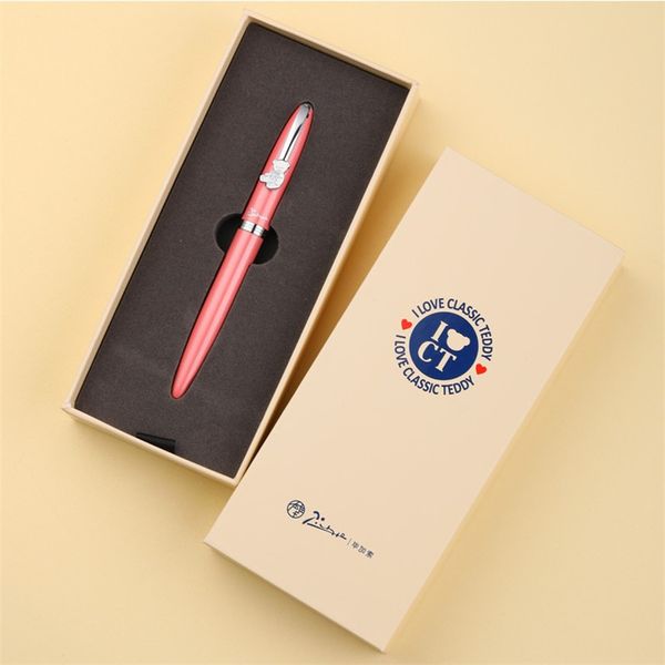 

1 pcs picasso creative gift color teddy fountain pen 0.5mm ink pen birthday present writting pens stationery 1081