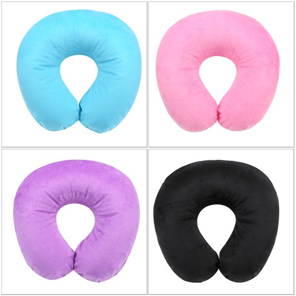 

comfortable and soft u shaped sleep support cushion pain relief soft inflatable pillow home travel essentials car neck pillow