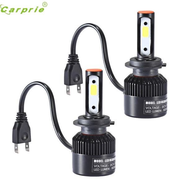 

carprie new arrival headlight conversion kit h7 110w 20000lm led car beam bulb driving lamp 6000k dropshipping #n