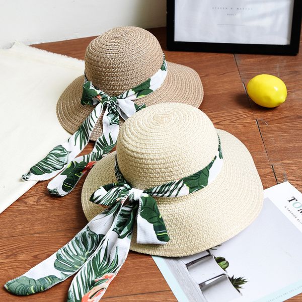

ladies women casual solid wide brimmed floppy foldable straw beach hat, Blue;gray