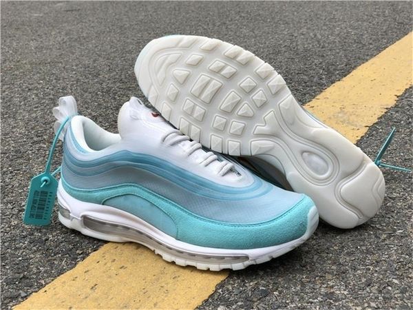 

2019 release authentic oa cr shanghai kaleidoscope blue light aqua gym red white running man women sneakers sports outdoor shoes