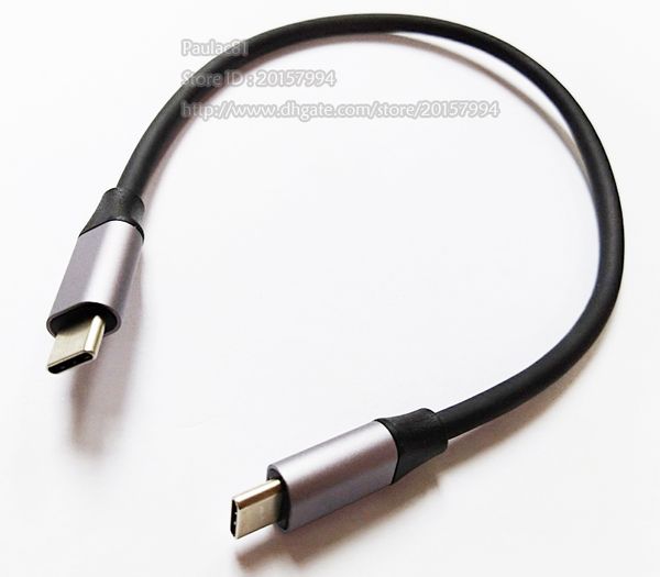 Connettori, USB 3.1 Tipo C-maschio a maschio PD 60 W Caricatore rapido Gen 1 Cavo USB-C per caricabatterie rapido per MacBook Pro ecc./2 PZ