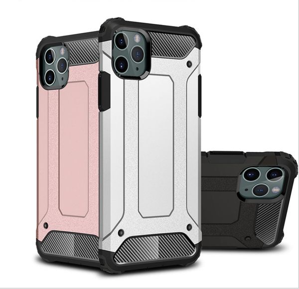 

dual layer 2 in 1 hybrid armor tpu case for iphone 11 pro max xs 5s 6 6s 7 8 plus shockproof cover