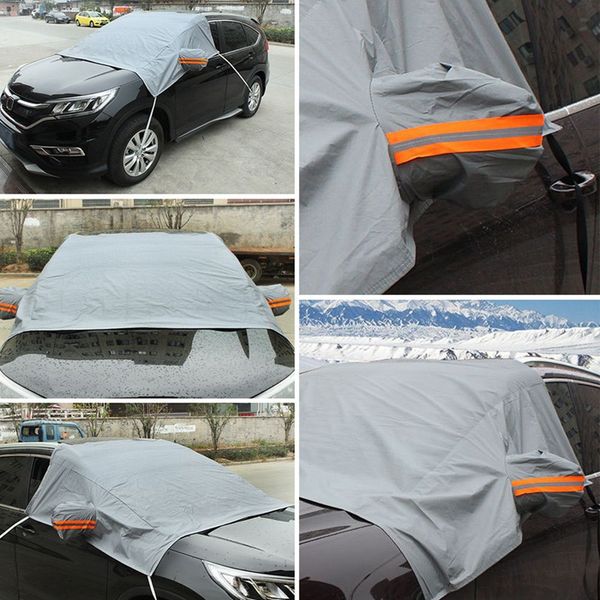 

car covers sunshade styling waterproof plus cotton thicken snow shield anti-uv snow car scratch covers