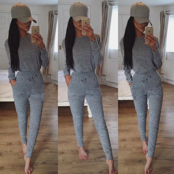 

women tracksuit hoodies sweatshirt pants sets lounge wear casual suit, White;black