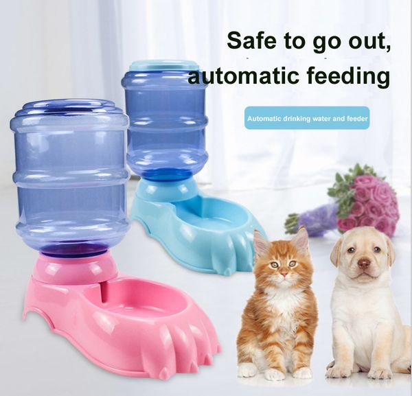 2020 3 8l Large Capacity Auto Dog Feeder Automatic Pet Feeder
