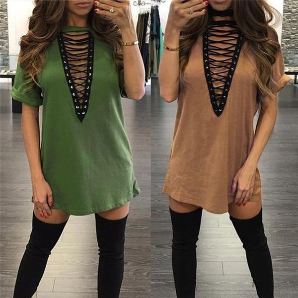 

женщины глубокого v шея платье женского sexy night club min платье модельер выдалбливает платье, Black;gray