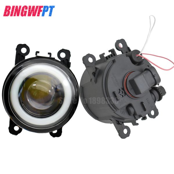 

2pcs car styling led front fog lights angel eye for suzuki grand vitara alto swift ignis jimny splash 1998-2015
