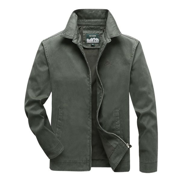 

men's autumn casual fashion pure color patchwork coat zipper outwear jacket breathable cargo windbreaker jacket male hooded thin, Black;brown