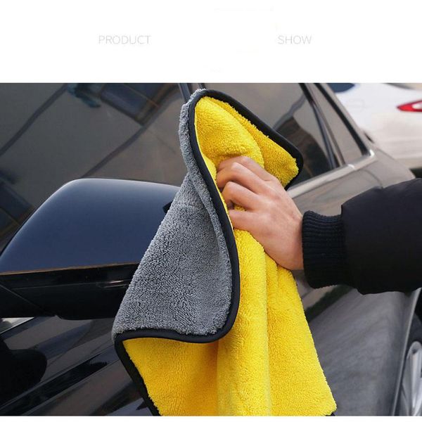 

lumiparty super absorbent car wash towel soft car cleaning drying towel wash strong durability r30