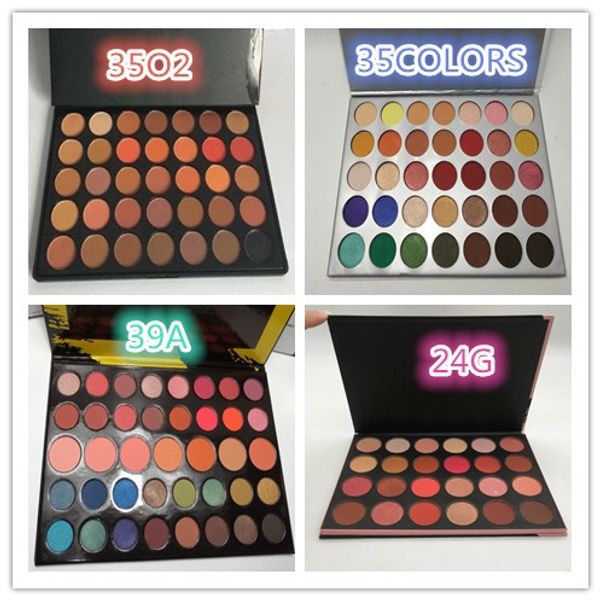 

factory direct dhl new m series palette 35colors matte eye shadow powder mixed order