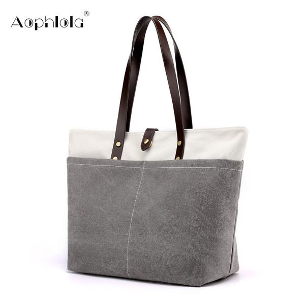 

new woman canvas handbag female vintage large casual shoulder bags big capacity solid hand pack lady totes bolsa feminina