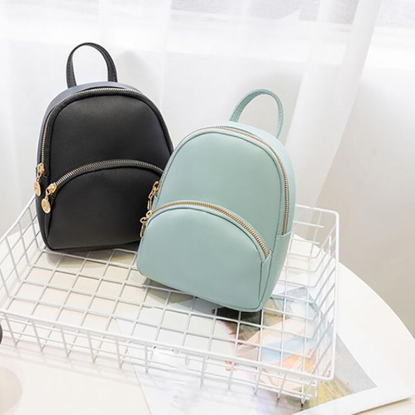 

retro small backpacks women 2020 fashion multi-function mini backpack female shoulder bags crossbody pouch for teenage girls