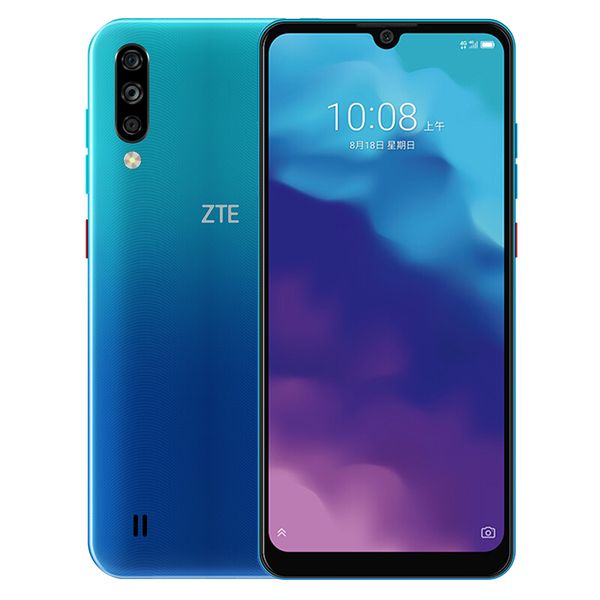 Original ZTE Lâmina A7s 4G LTE telefone celular 4GB RAM 64GB ROM Helio P22 Octa Núcleo Android 6,01