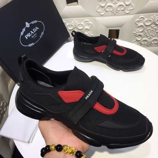 

dhl 2020 platform new fashion designer sneakers retro basketball men's shoes triple solid color rubber outsole03, Red;white