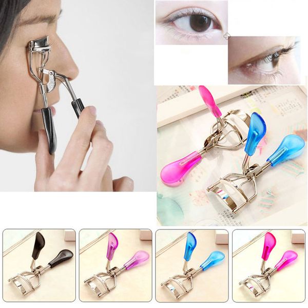 

women girls makeup eyelash curler with pink grips cosmetic tools 88